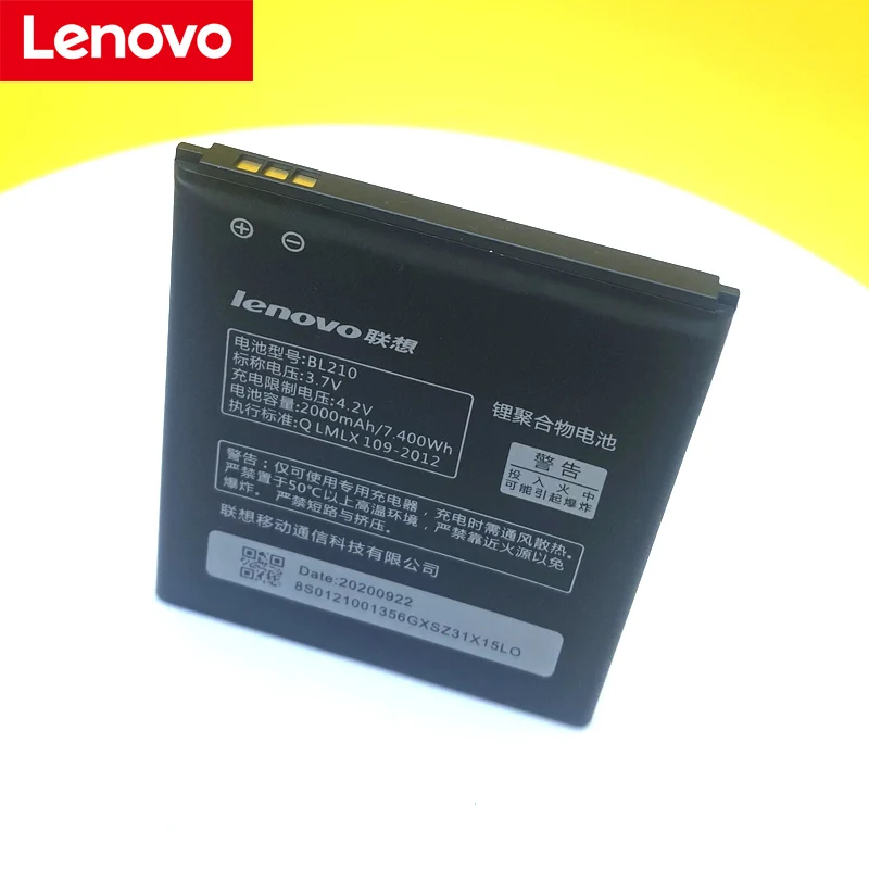 Аккумулятор bl210 для Lenovo A536 A606 S820 S820E A750E A770E A656 A766 A658T S650 в наличии|Аккумуляторы