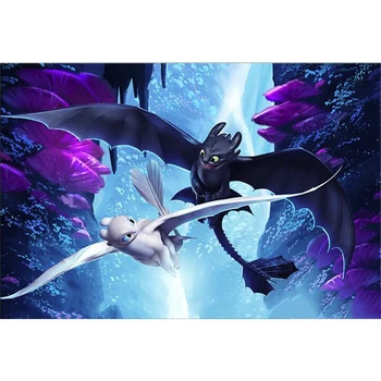 

Full Square/round 5D DIY Diamond Painting How to train your dragon Diamond Embroidery Sale Rhinestones Mosaic Decoration AZ434