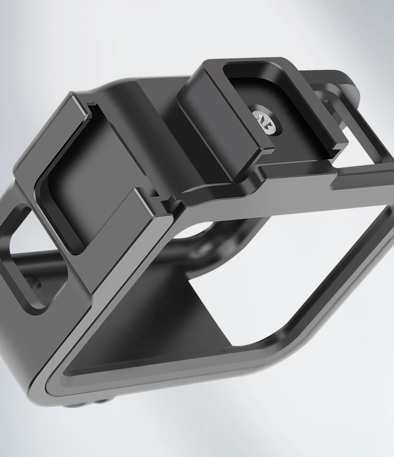 Алюминиевый защитный чехол с рамкой, защитный корпус с ЧПУ+ одиночный винт+ Базовое крепление для GoPro Hero 8 Black Go Pro Аксессуары