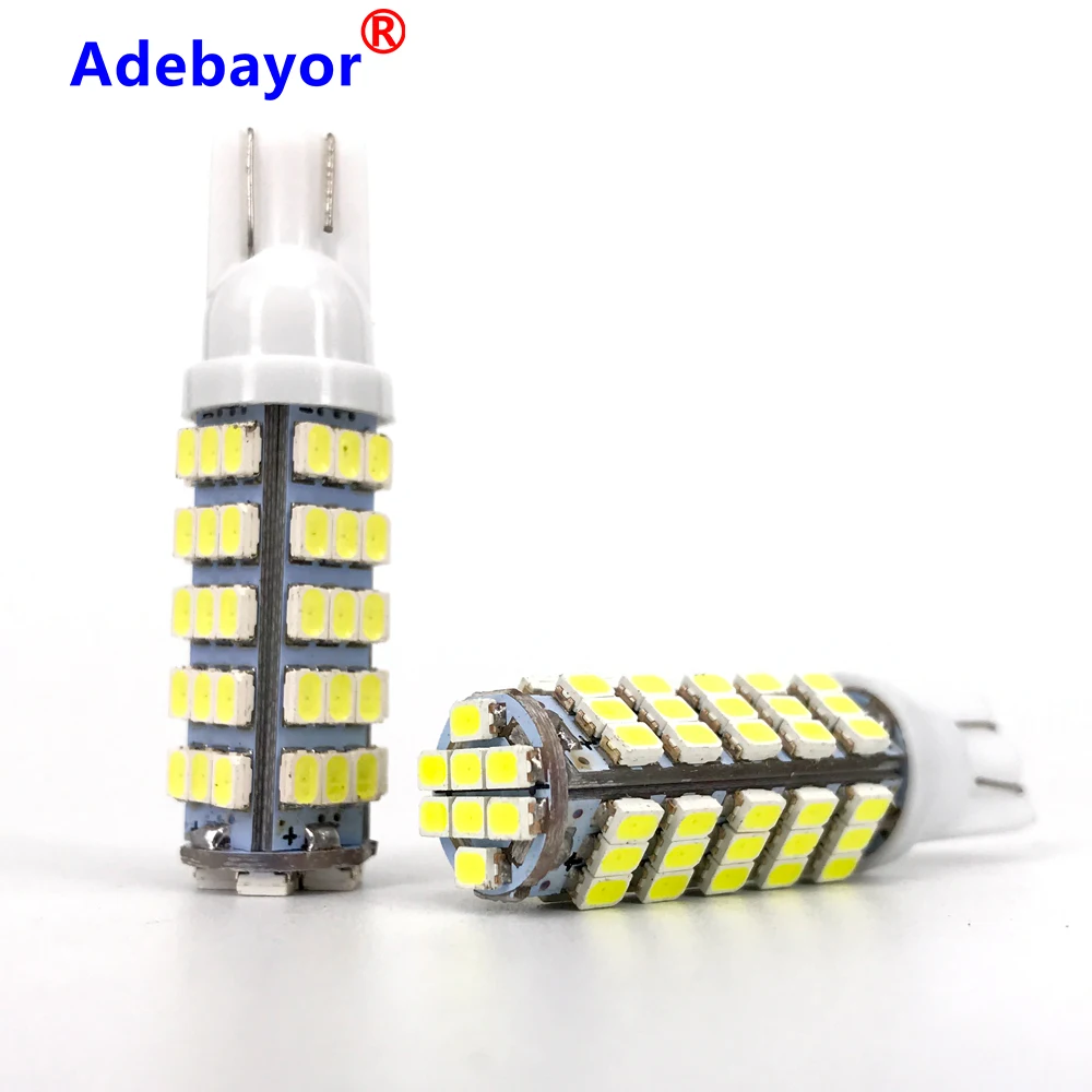 

1Pcs T10 W5W 68 LEDs 194 501 1206 SMD Car Styling Interior Lights Clearance Lamp Marker Lamps Auto Bulbs DC 12V