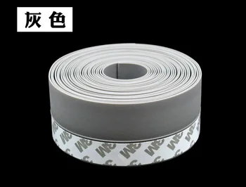

1-3 Meter Silicone Rubber 45mm Self-adhesive Adhesive Door Window Seal Strip Dust-proof Wind Strip Glass Door Strip Bottom Strip