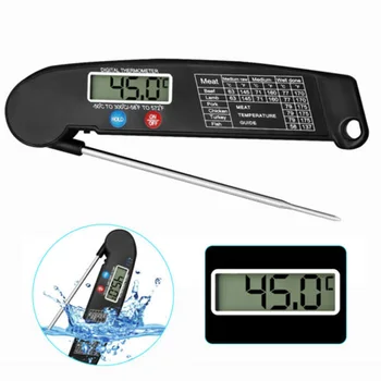 

Instant Read Digital Electronic Kitchen Cooking BBQ Grill Food Meat Thermometer Measuring Accuracy