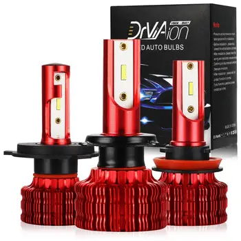 

H7 H11 H4 2PCS Fog Lights Car Headlamp Lamp Headlights for H8 H9 HB2 9003 36W 4000LM for Mini for DrViAion