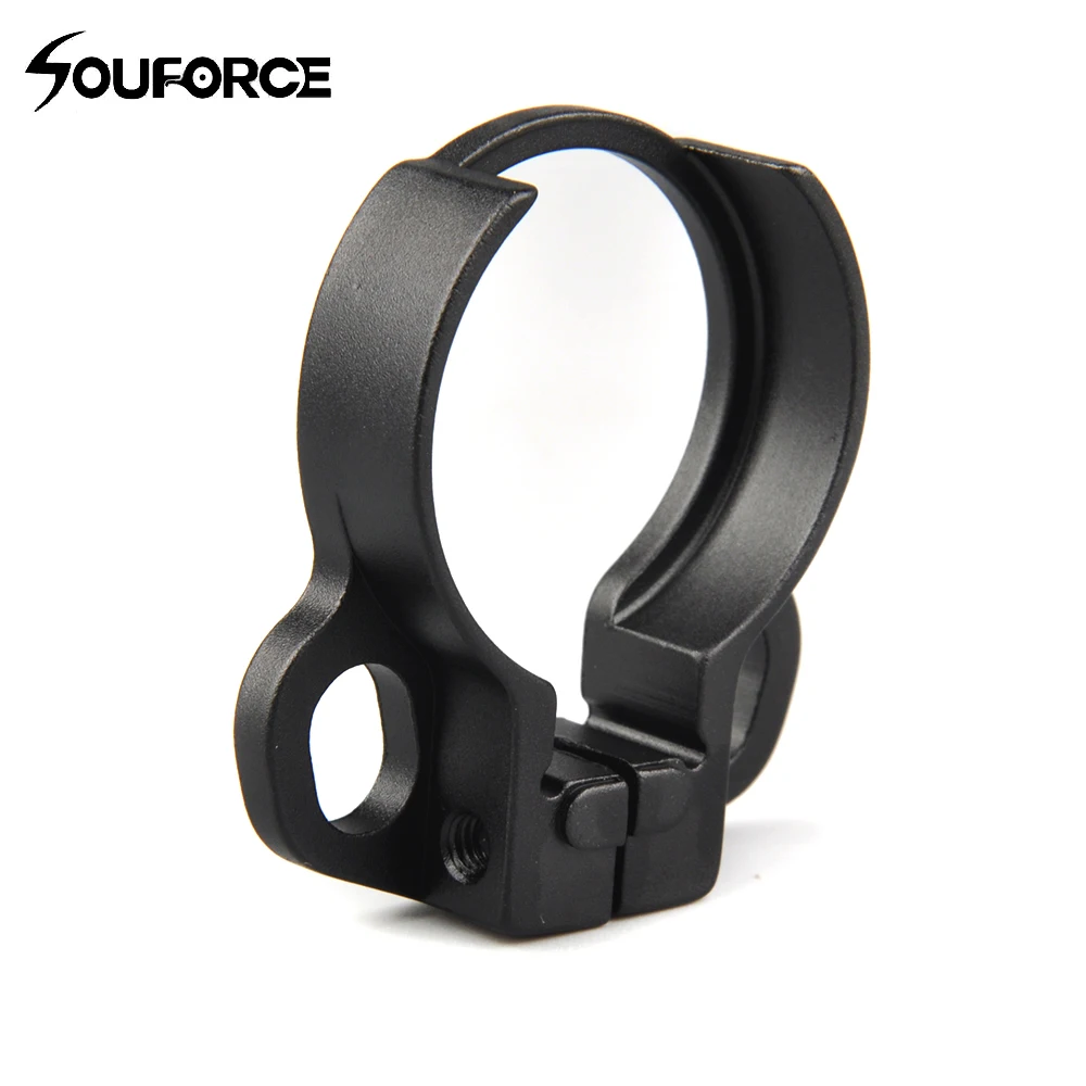 1 шт. алюминиевый сплав зажим-на одноточечный слинг вложение Ambidextrous высокое качество адаптер прочный буферная трубка