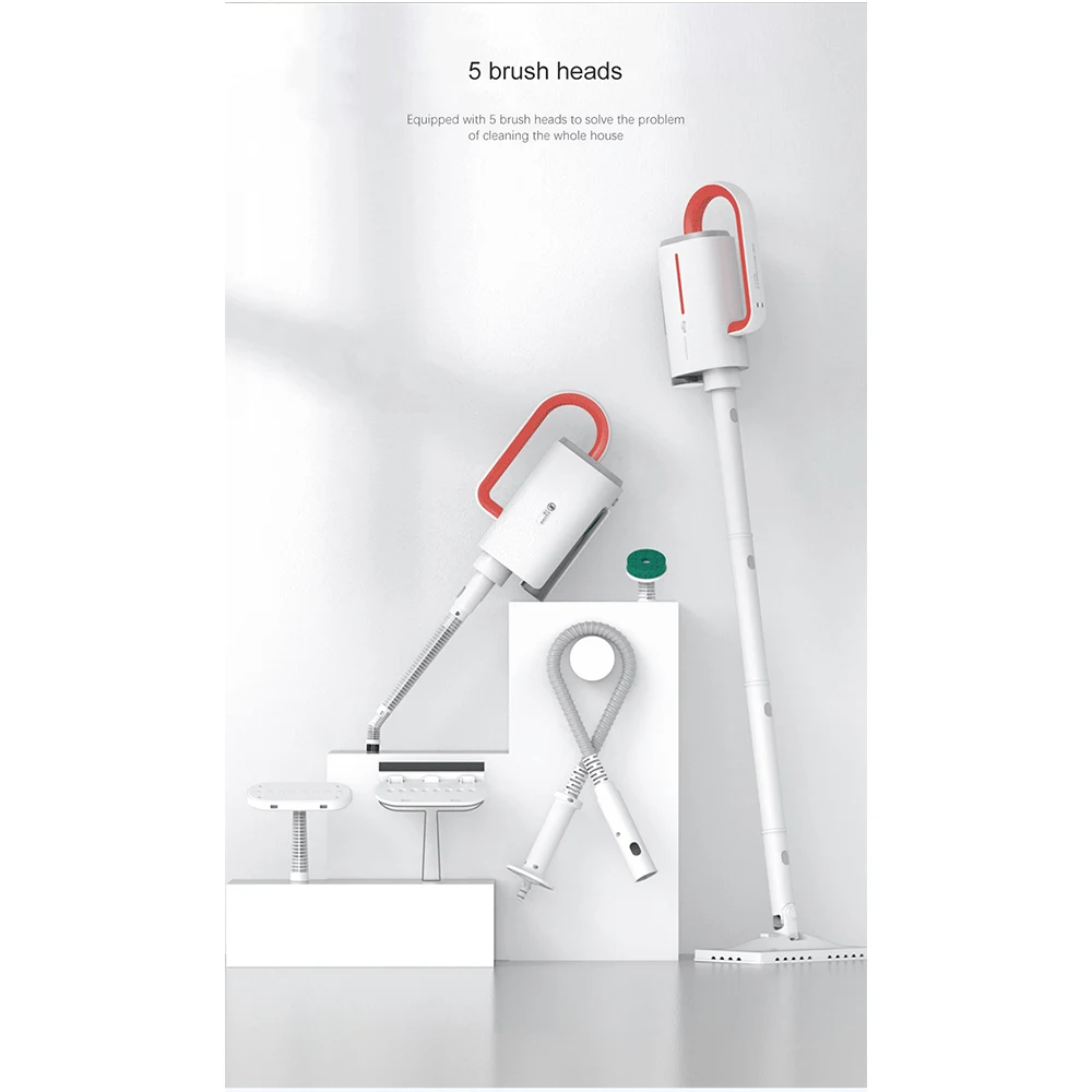 

Deerma DEM-ZQ600 Vapour Steam Cleaner Sterilization Handhold Extension Stick