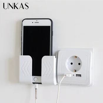 

UNKAS Smart Home Dual USB Port Wall Charger Adapter Charging 2A Wall Charger Adapter EU Plug Socket Power Outlet Panel