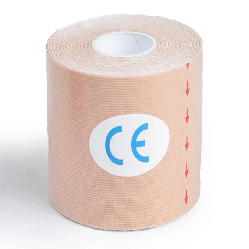 

7.5 Cm Kinesio Taping Sports Applique Muscle Paste Ridge Design Stickers Elasticity Applique Sports Protection Bandage