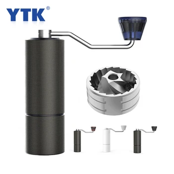 

Coffee Grinder Machine Mini Aluminum Manual Portable Coffee Grinder Cone Coffee Bean Grinder Machine