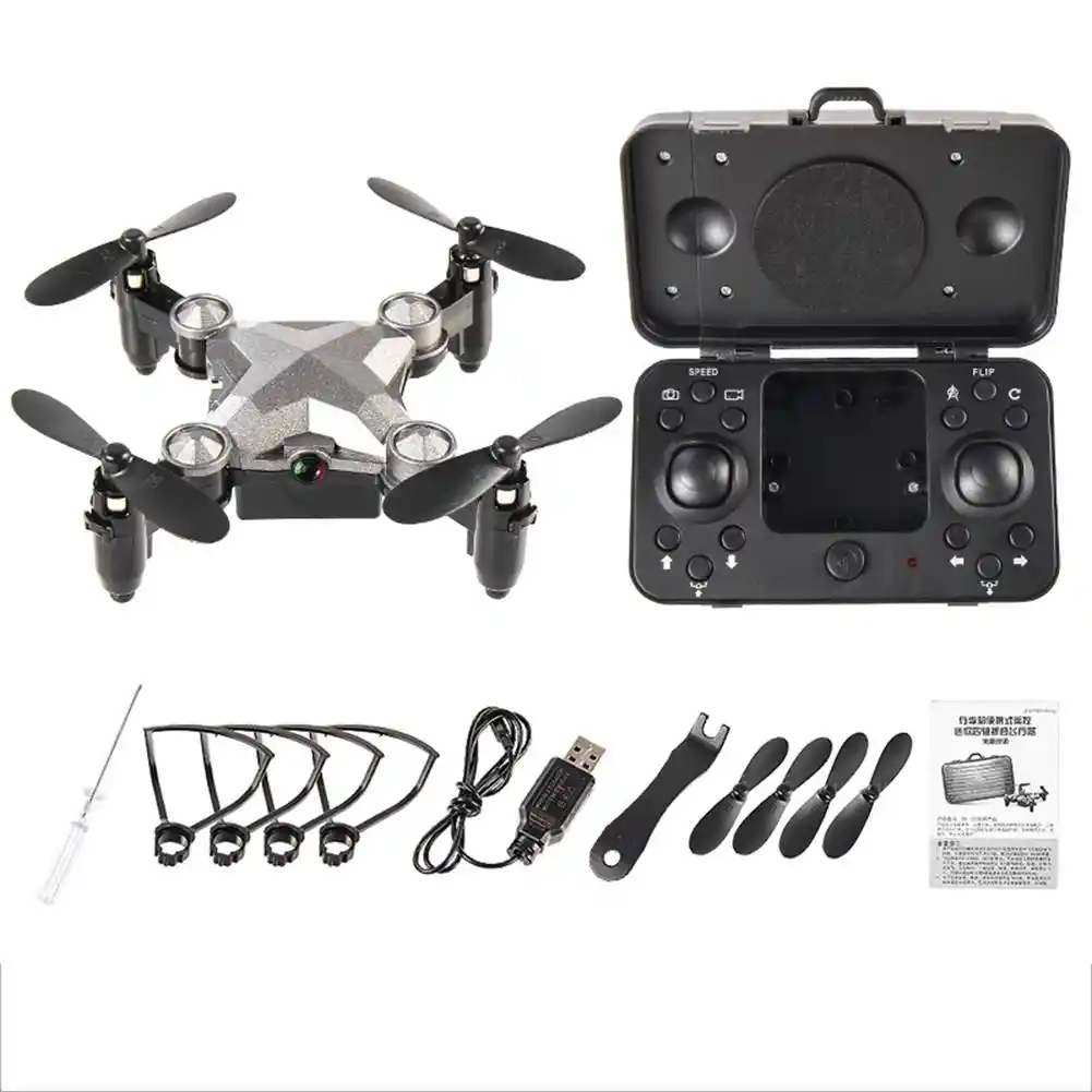 Mini Luggage Rc Toy Drone Flash Sales 