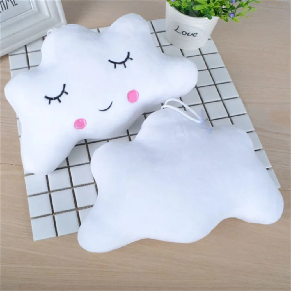 

Stuffed Plush Cute Stars and Moon Dolls Pendant Flaky Clouds Emoticon soft Pillow Cloth children and adult Pillow Cloth Doll