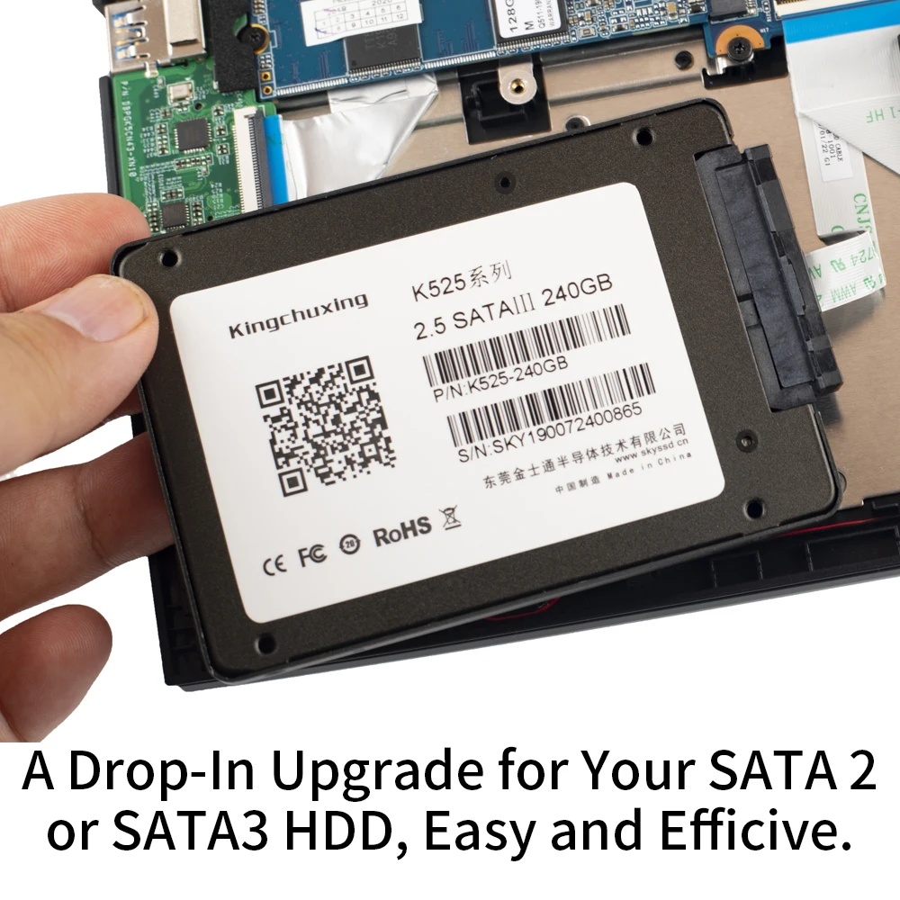 Goede SSD Interne Solid State Harde Schijf 2.5 Inch SATA 3.0 III HDD 32GB 60GB 64GB 120GB 128GB 240GB 256GB 480GB 512GB 1TB 2TB voor PC