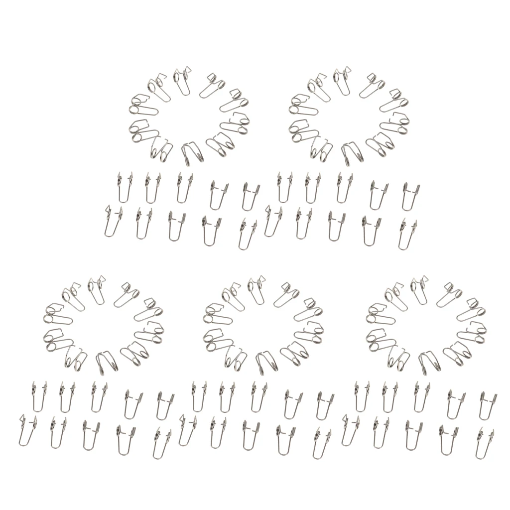100Pcs / Set Trumpet Waterkey Spit Value Spring For Trumpet Repairing Accessories