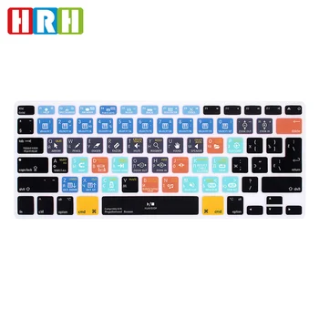 

HRH Propellerhead Reason Russian Functional Silicone Keyboard Cover for Mac Air Pro Retina 13"15" EU/US Keyboard Protective Film