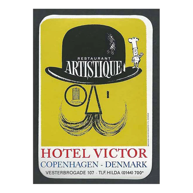 

13cm x 9.4cm For Travel Art Luggage Labels Car Bumper Stickers Auto Air Conditioner Decal Suitable For SUV VAN