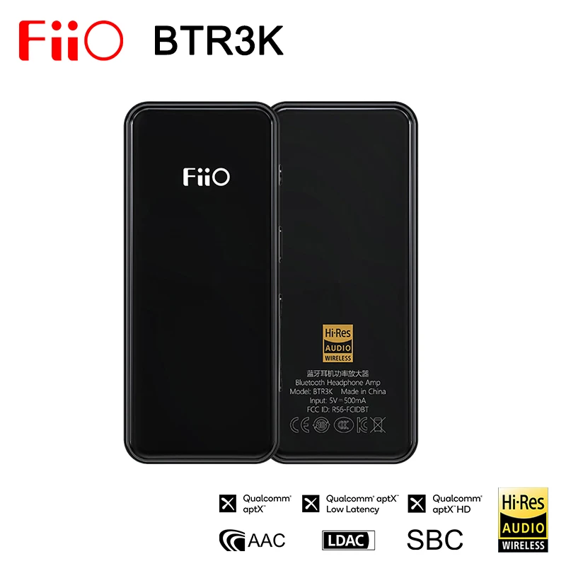 Fiio BTR3K AK4377A * 2 Сбалансированный Bluetooth 5 0 Amp USB DAC поддержка LDAC/aptX HD lossless HiFi кодеки