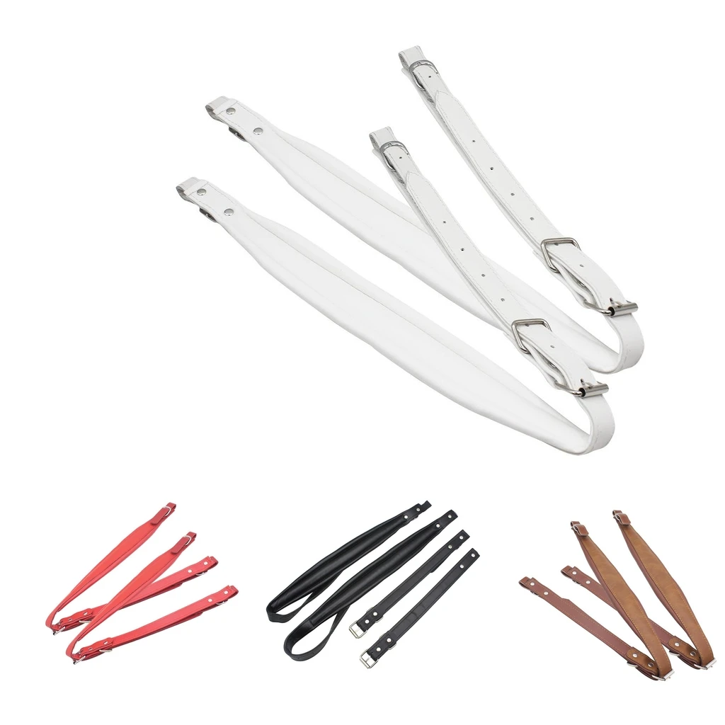 Soft Cmfortable Leather Accordion Straps Adjustable Shoulder Arm Belts Set Accessory for 16-120 Bass Accordion Instruments Soft Cmfortable Leather Accordion Straps Adjustable Shoulder Arm Belts Set Accessory for 16-120 Bass Accordion Instruments