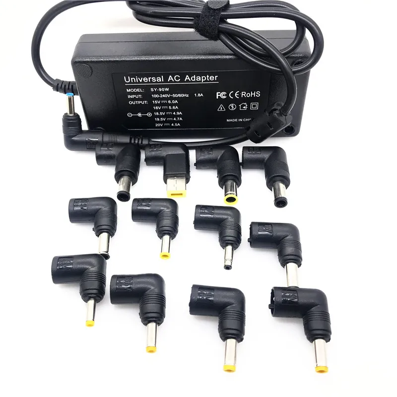 DC 15 V/16 V/18,5 V/19,5 V/20 V 4.74A-6A 90W ноутбук AC универсальный адаптер питания зарядное устройство для ASUS DELL Зарядка для ноутбука Toshiba