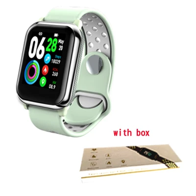 Lightgreen- Bbox KY11 умные часы водонепроницаемые спортивные для iphone телефон Smartwatch монитор сердечного ритма функции кровяного давления для женщин мужчин детей - Цвет: Lightgreen- Bbox