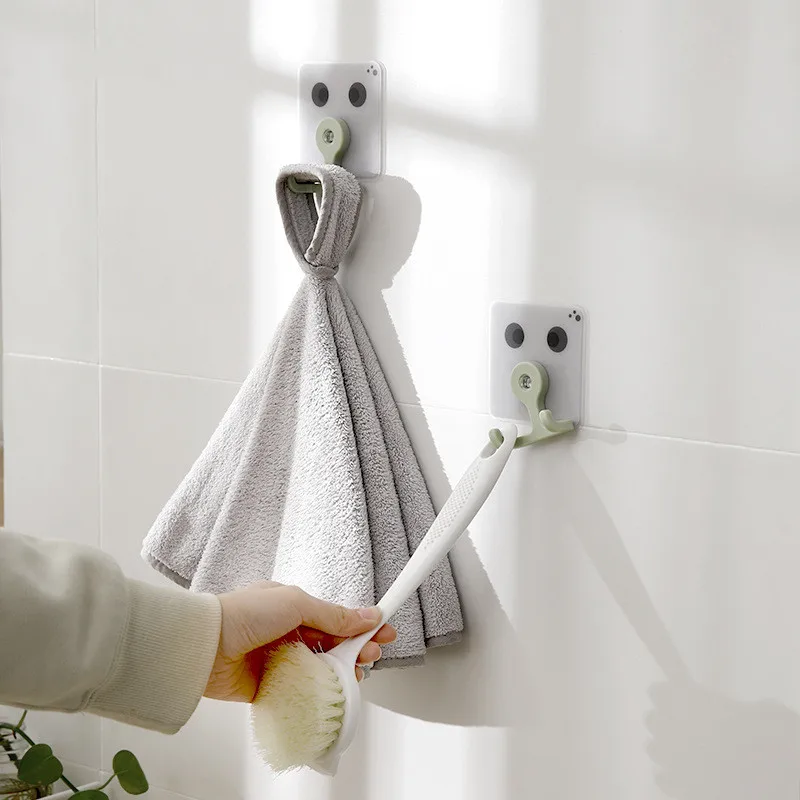 

Octopus-shaped double-head hook Waterproof Oilproof Self Adhesive Hooks Reusable Seamless Hanging Hook For Kitchen Bathroom