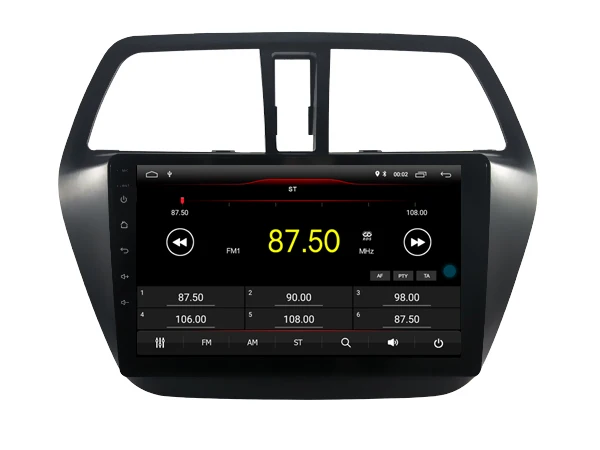 Excellent AVGOTOP Android 9 Bluetooth GPS Car Radio DVD Player For SUZUKI S-CROSS/SX4 2014 4