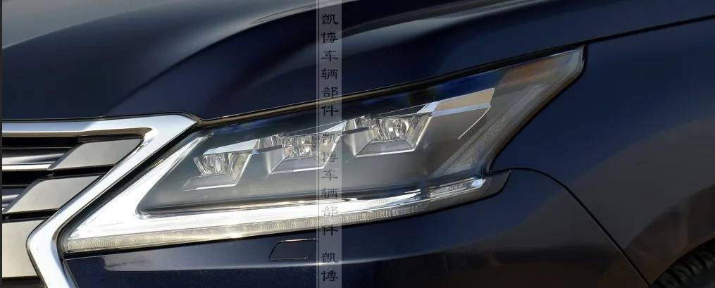 Оригинальная качественная крышка фары для 16-19 Lexus LX 570, корпус фары автомобиля, прозрачный корпус лампы, стеклянная крышка
