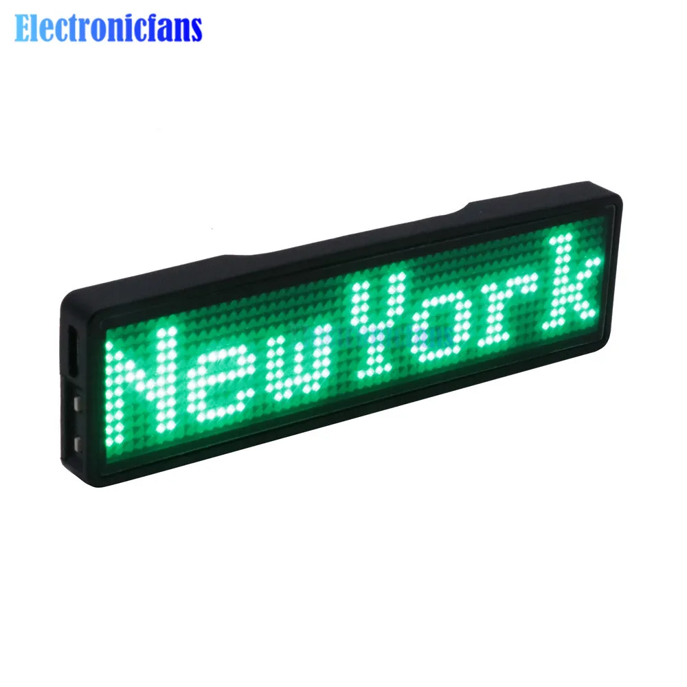 LED Digital Tube Display 4-Speed Adjustable Programmable