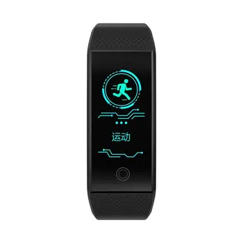 

QW18 Color Screen Smart Bracelet fitness tracker Heart Rate smart Band Monitor IP68 Waterproof Bluetooth 4.0 Sports Wristbands