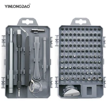 Juego de destornilladores 112 en 1, multifuncionales, 45 en 1, para ordenador, PC, móvil, dispositivo electrónico Digital, herramientas para el hogar