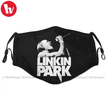 

Chester Bennington Mouth Face Mask Chester Bennington Facial Mask Fashion Funny with 2 Filters for Adult