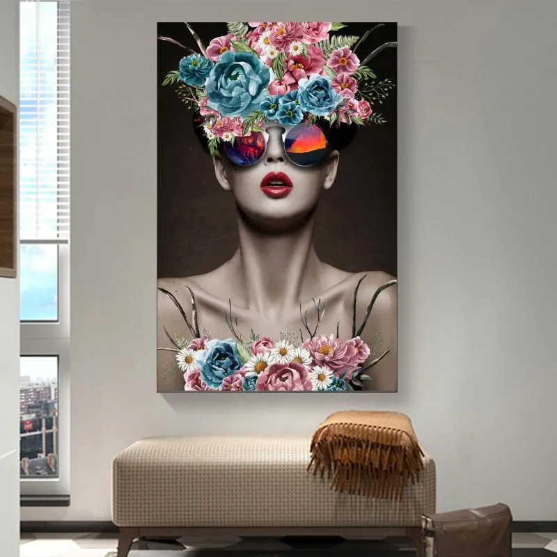 

Modern Minimalist Beauty Art Posters and Prints Decorative Painting Corridor Mural Bedroom Painting