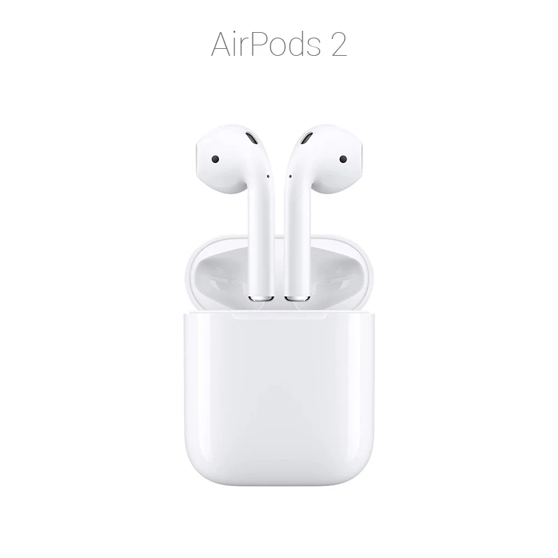 Наушники Apple AirPods 2 без беспроводной зарядки чехла