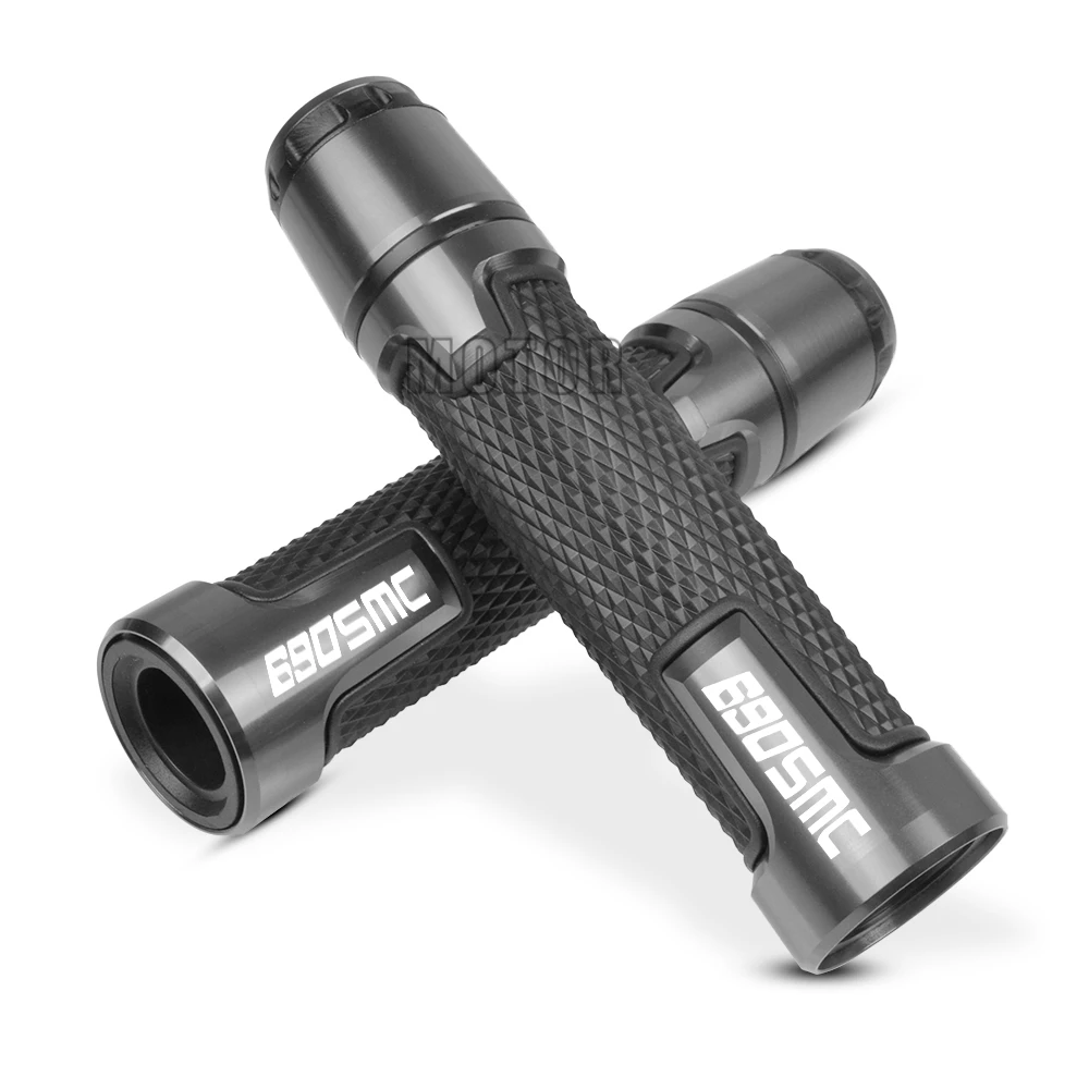 Titanium Для KTM 690 SMC/SMCR 2008- 690SMC 690SMCR R мотоциклетные универсальные 7/" 22 мм наконечники на руль ручки колпачки - Цвет: Titanium