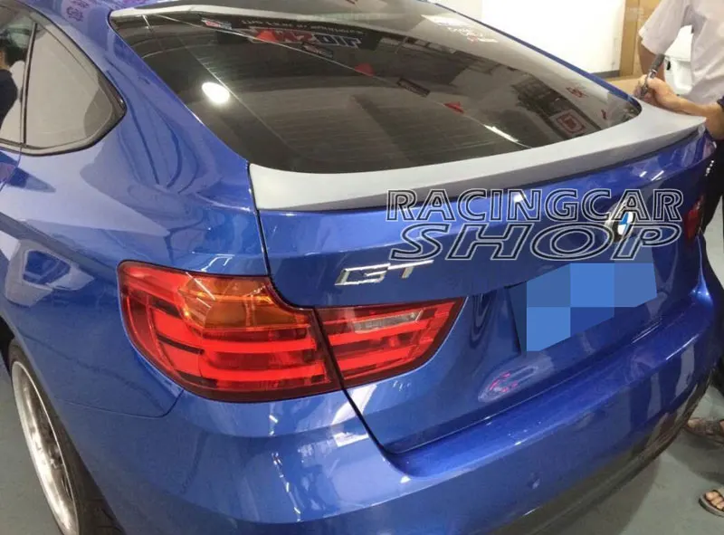 GT Real carbon fiber rear trunk spoiler wing lip FOR BMW F34 3-Series GT Hatchback 2013up