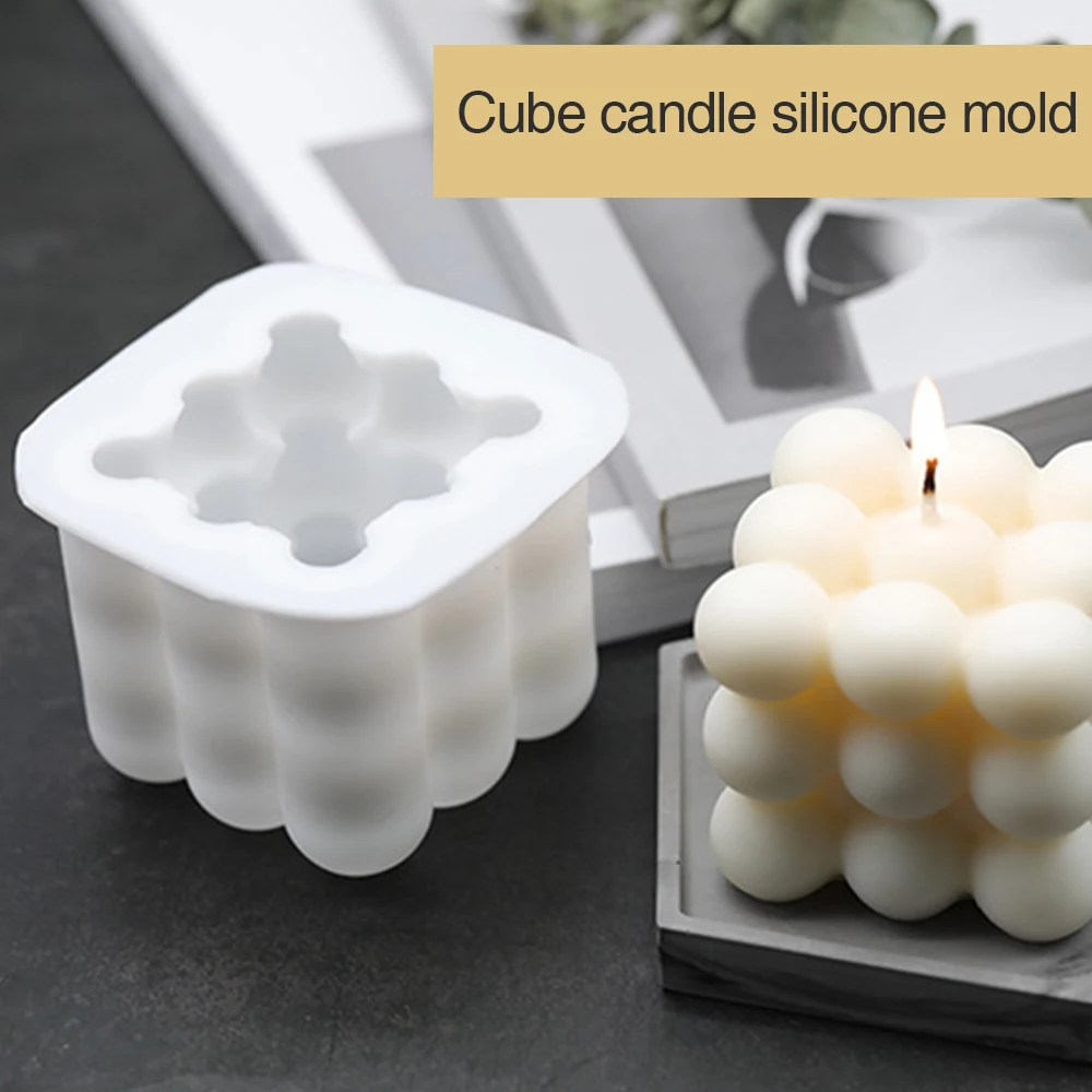 3D Силиконовые DIY Форма для свечей соевый воск форма пластырь ароматерапии Свечи - Фото №1
