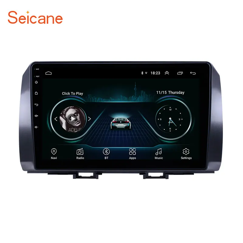 

Seicane 10.1'' Android 8.1 Car GPS Navigation Radio Multimedia Player for Toyota B6 2006/Subaru DEX 2008/Daihatsu WO 2005