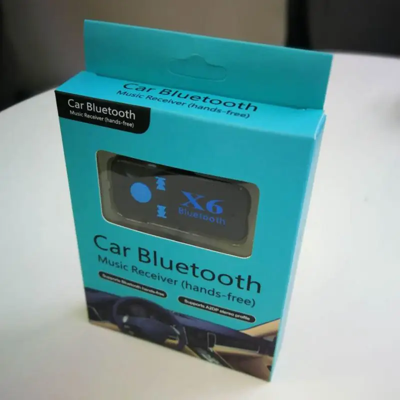 X6 Bluetooth приемник 3,5 мм аудио автомобильный аудио беспроводной bluetooth