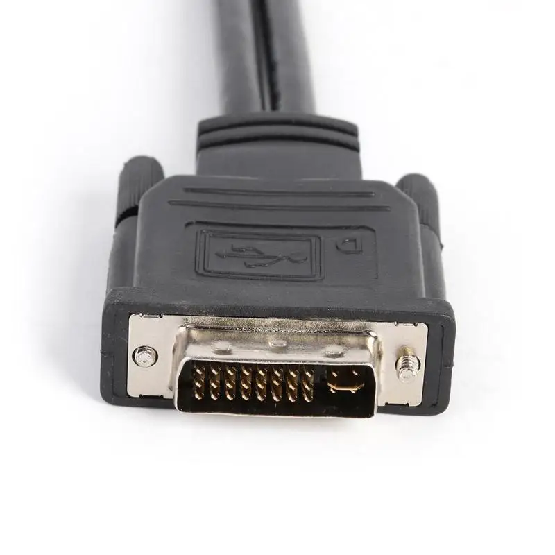 DVI I 24 + 5 штифтов Мужской до 2/два разъема VGA Женский монитор адаптер y разветвитель