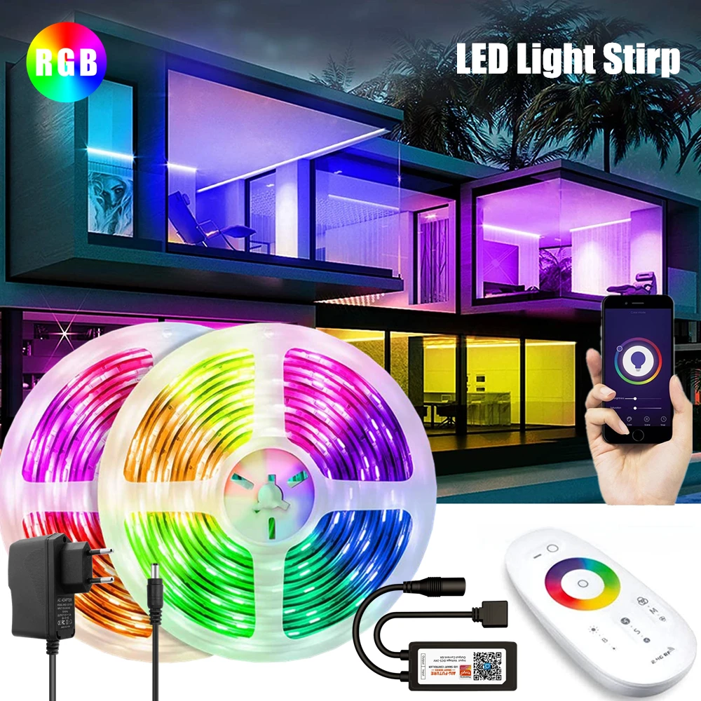 Led Lights Strips Bedroom Rgb Led Strip Bluetooth Wifi Bluetooth