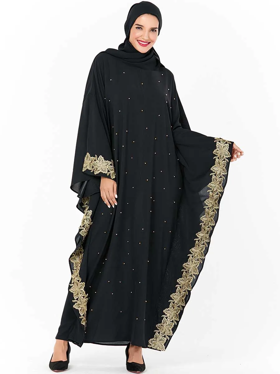 BNSQ Дубай abaya женское хиджаб арабское вечернее платье Caftan Morocain Kaftan Djelaba Femme мусульманское платье исламское платье плюс размер