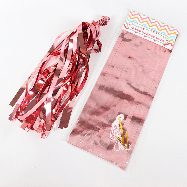 accessories paper tassel ribbon wedding decoration balloon birthday party decoration party decoration baby birthday prop