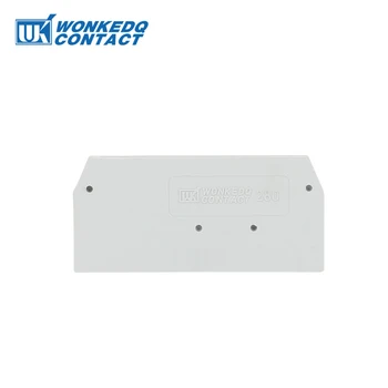 

280 281 End Plate for Din Rail Terminal Blocks End Cover 10Pcs