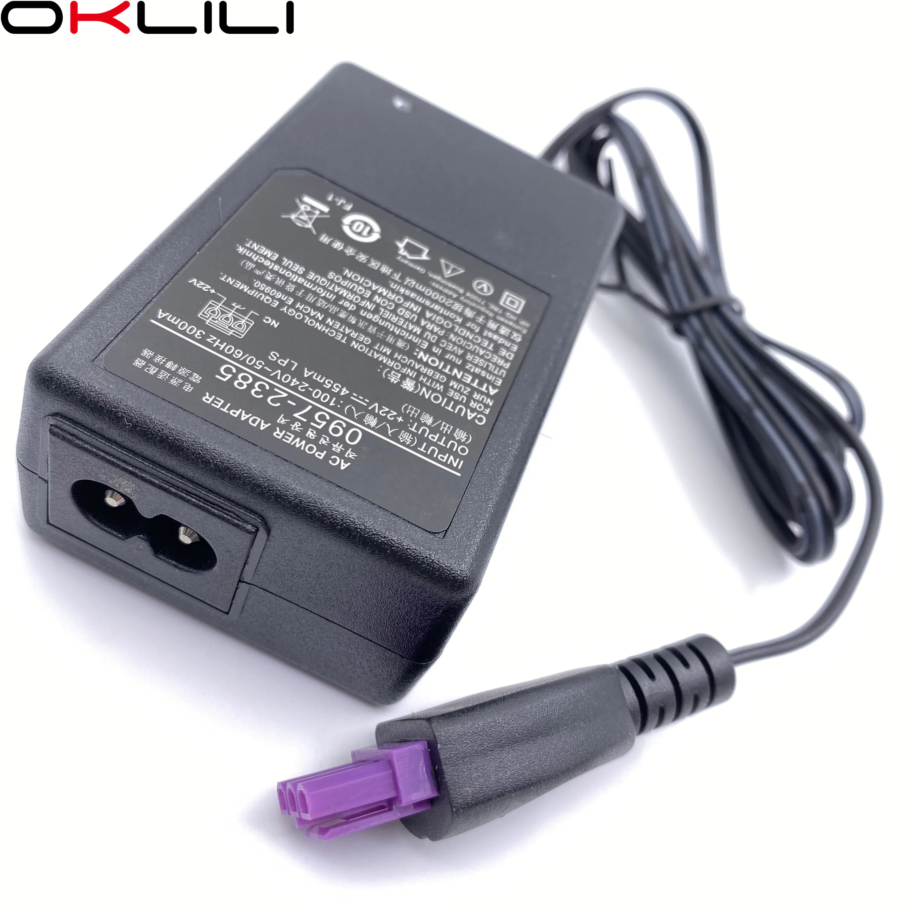 Enumerate government their 0957-2385 AC Adapter Charger Power Supply 22V 455mA for HP 1010 1012 1510  1512 1513 1514 1518 2515 2540 2541 2542 2543 2544 2546 - AliExpress