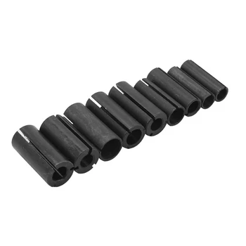 

9pcs Collet Adaptor Kit Shank Reducer Reducing Bit Router Tool 12.7mm to 6.35mm 8mm to 6mm 9.5 to 6.35mm Collet Adaptors
