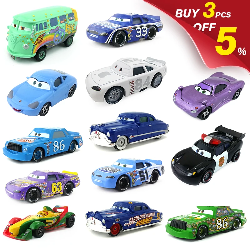38 стиль disney Pixar Cars 2 3 Mater McQueen Sally Holly Huston Jackson Storm Ramirez 1:55 литая металлическая игрушка