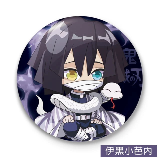 Anime Game Demon Slayer Kamado Nezuko Cute Metal Badge Creative ...