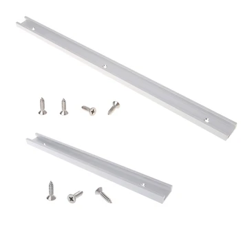 

1PC T-tracks Aluminum Slot Miter Track Jig Fixture for Router Table Bandsaws Woodworking Tool 0.5m/0.3m