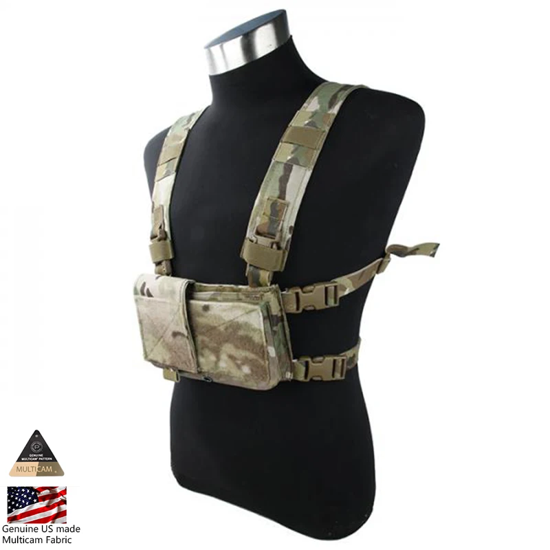 MultiCam TMC модульная грудная установка Легкая простая версия Шасси w/5,56 Mag Pouch Military 3121 - Цвет: MultiCam