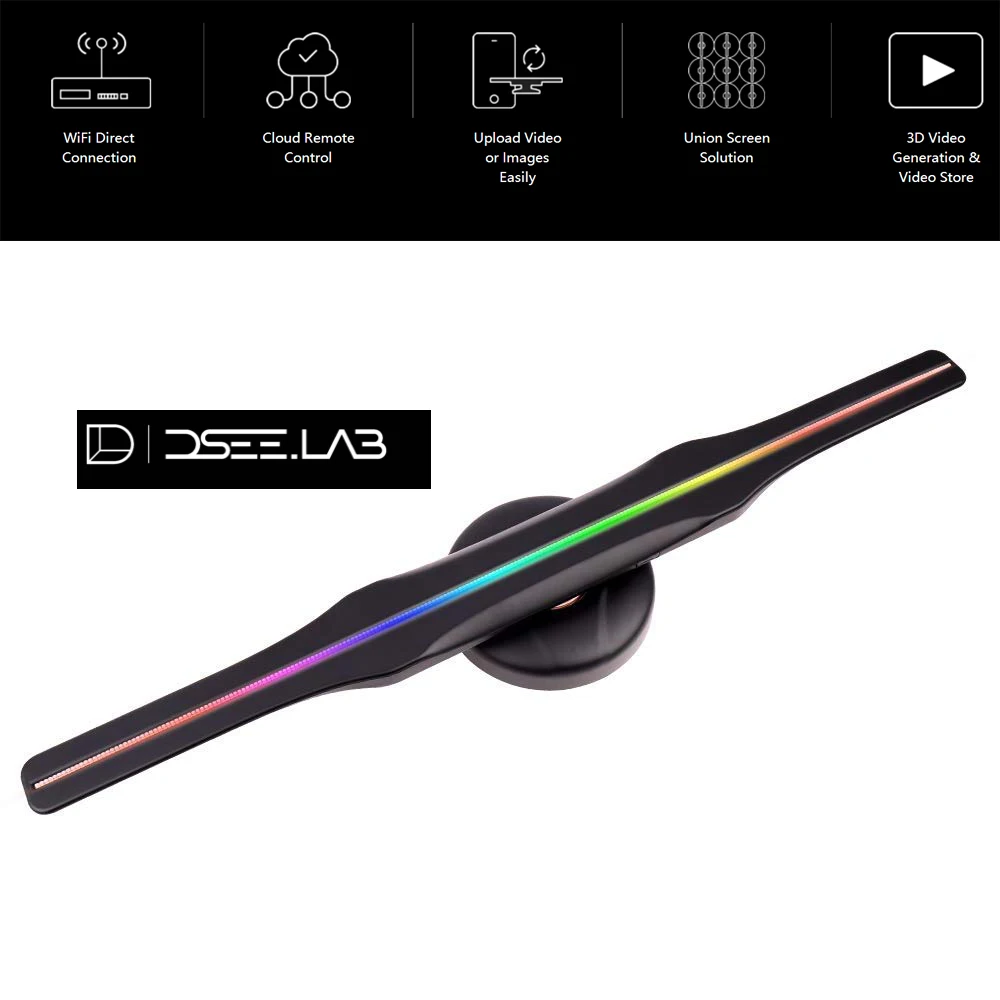 DSEE lab 50 50z 50s 50cm CE ROHS FCC Сертифицированный 3D проектор светодиодный вентилятор