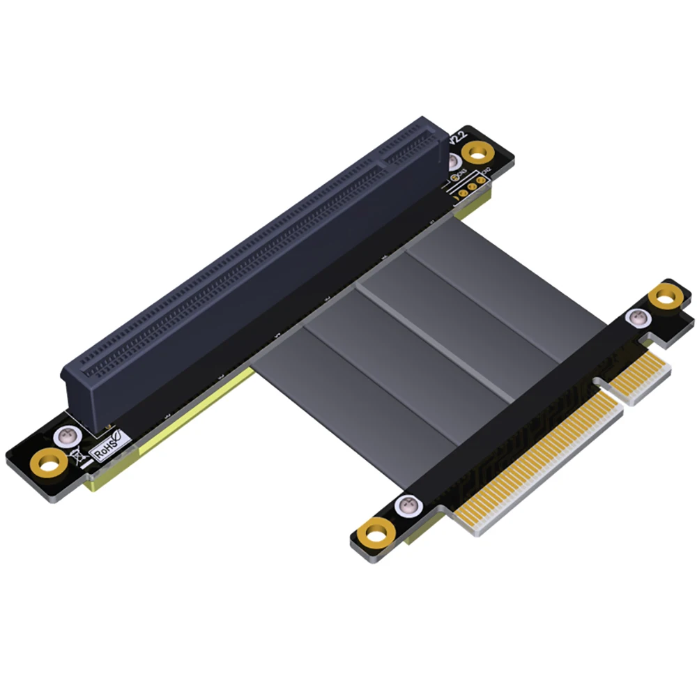PCIE Riser PCI Express x8 до x16 штекер гнездо графическая карта расширения E удлинитель PCIE3.0