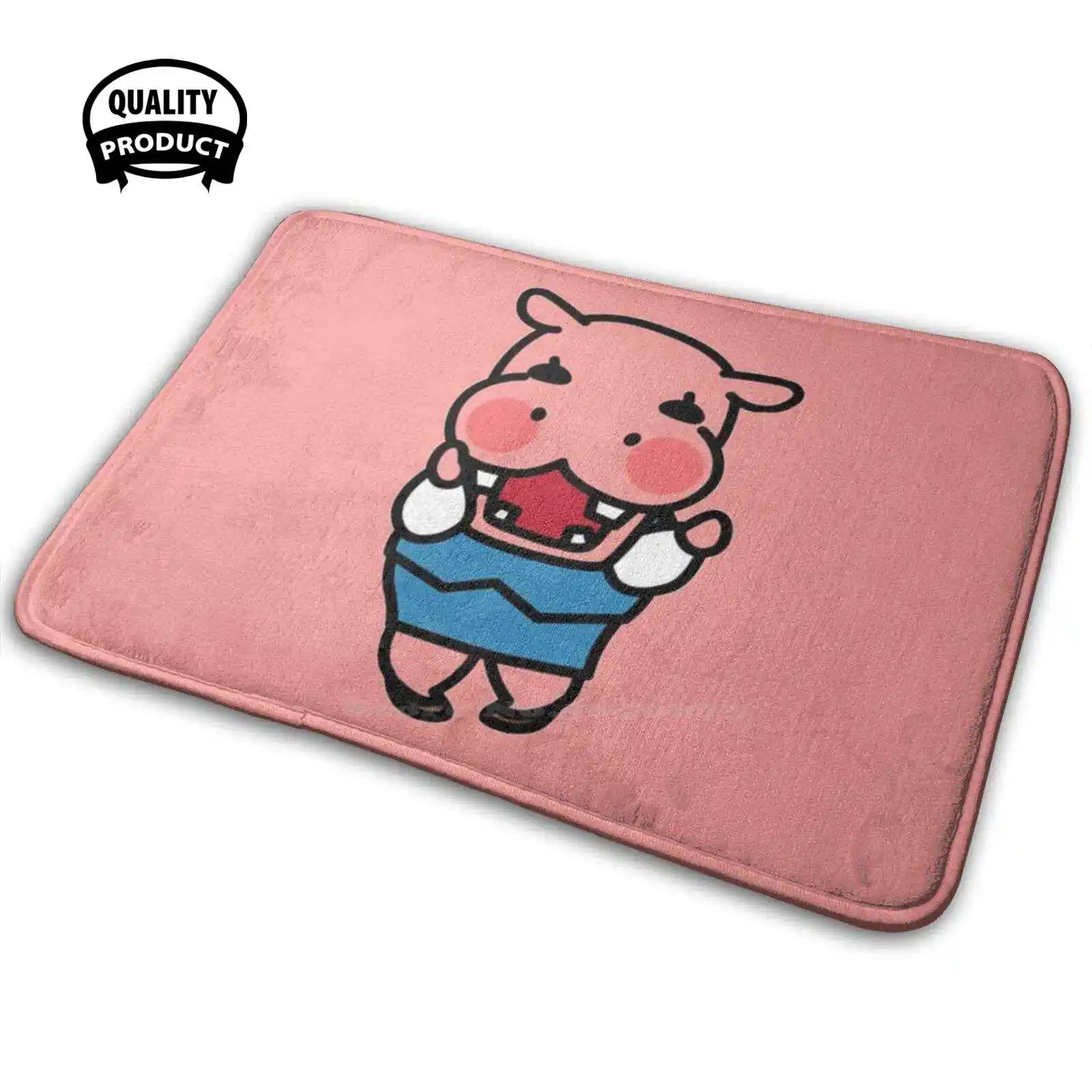 Aggrentsuko-Kabae Morbido Interessante Room Goods Tappeto Tappeto Aggrottsuo Retsuko Anime Haida Rage Japan Agretsuko Metal Panda